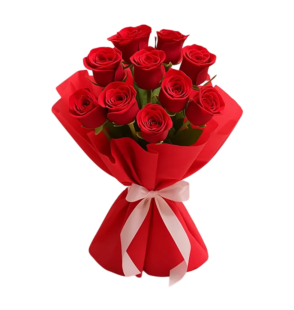 Classic Red Rose Bouquet