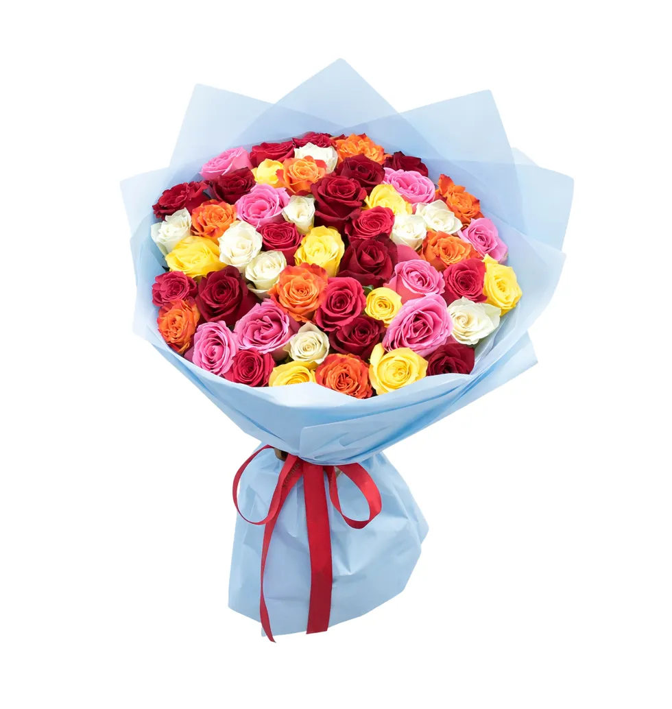 50 Roses of Every Hue