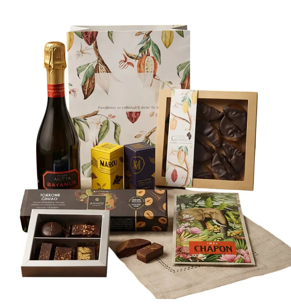 Luxurious Chocolate and Cava Treats