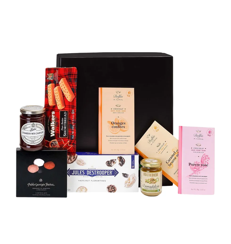 Decadent Cheese Gift Basket