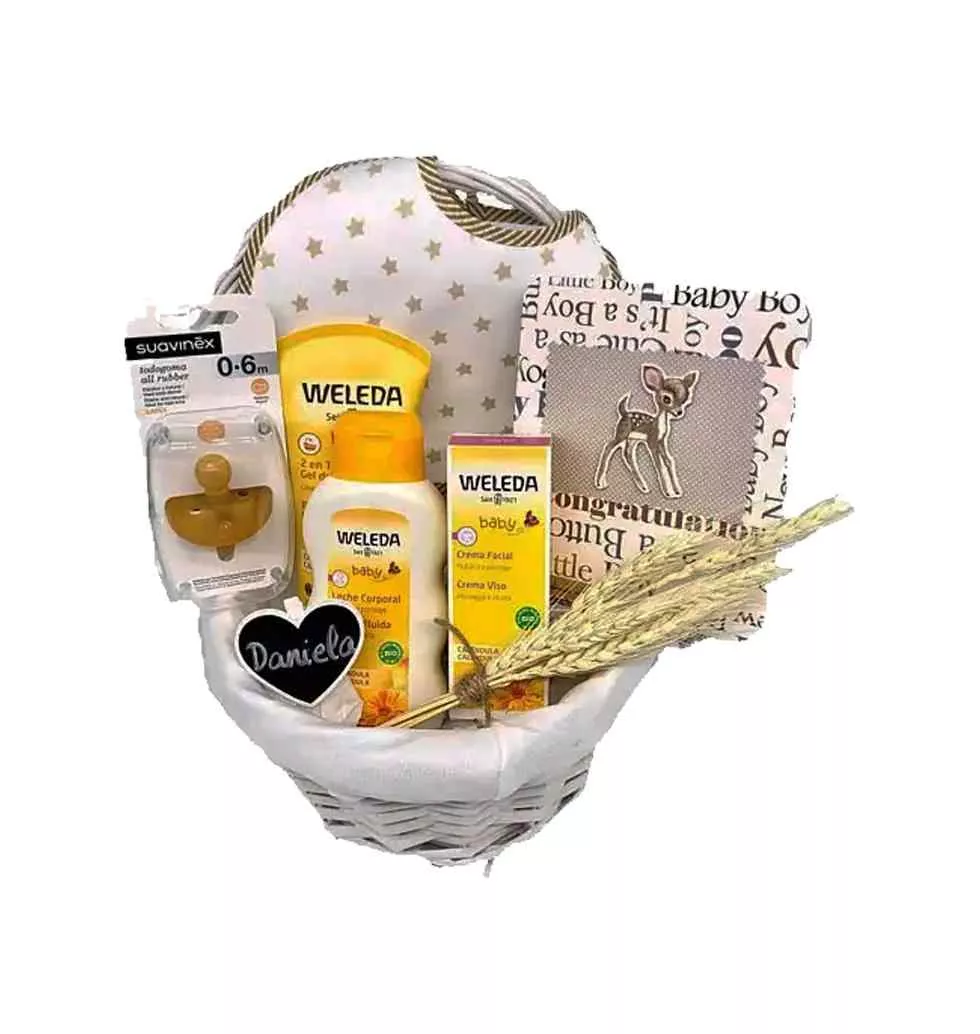 Beautiful Infants Pampering Gift Basket