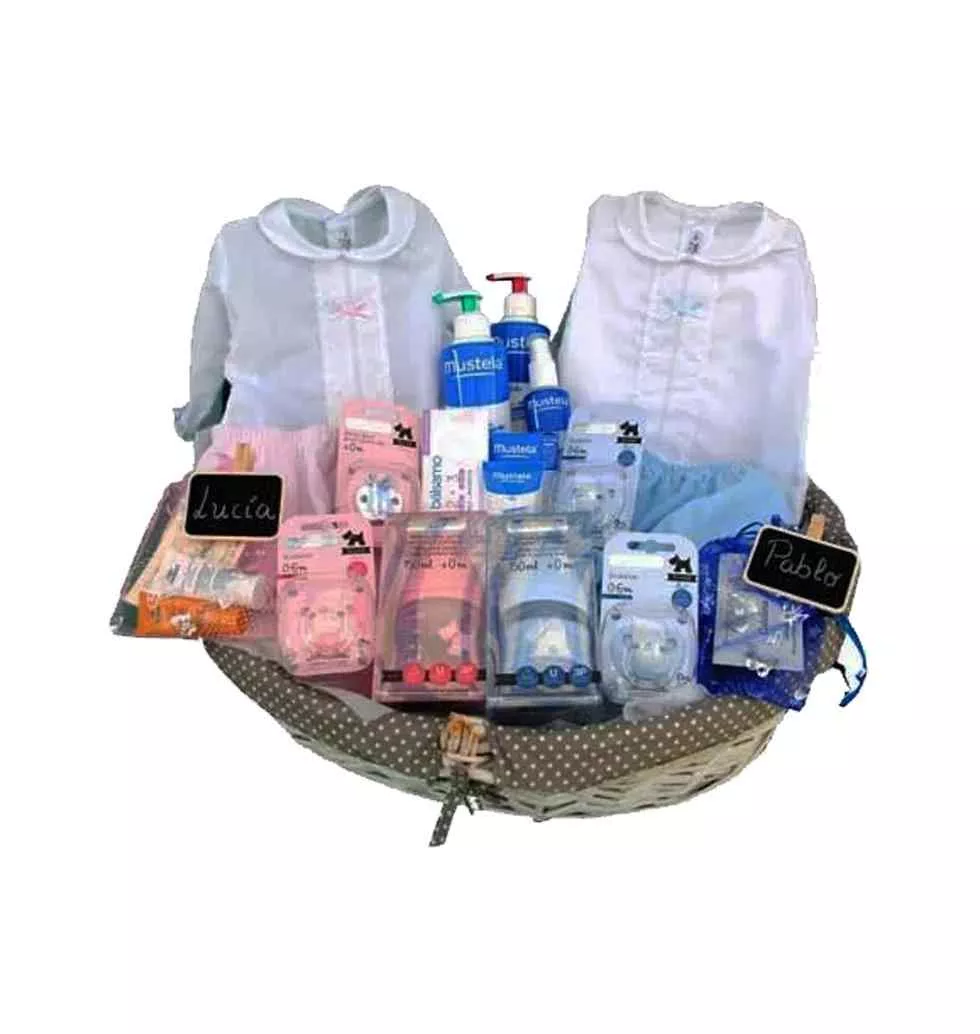 Charming Spa Time Baby Gift Hamper with Lots