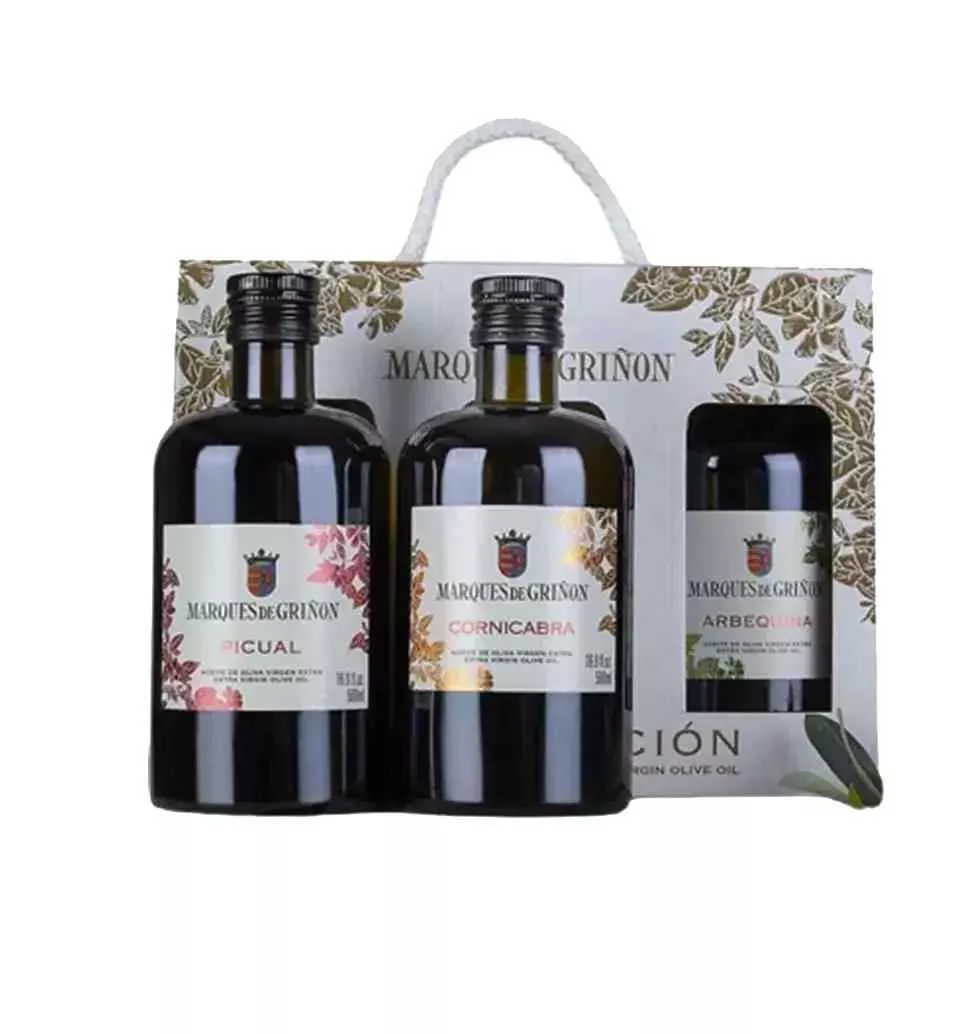 Elegant Spanish Olive Oil Set