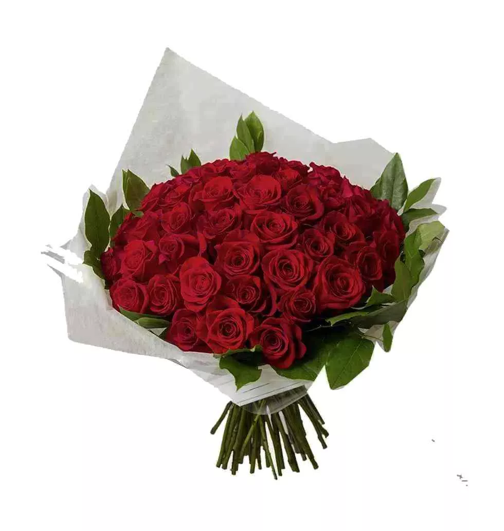 Exquisite Bombay Red Rose Bouquet