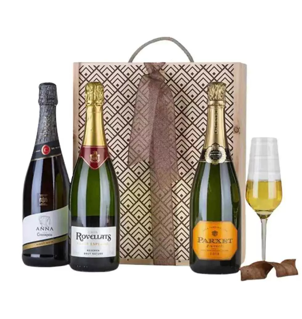 Sparkling Trio Cava Gift Set