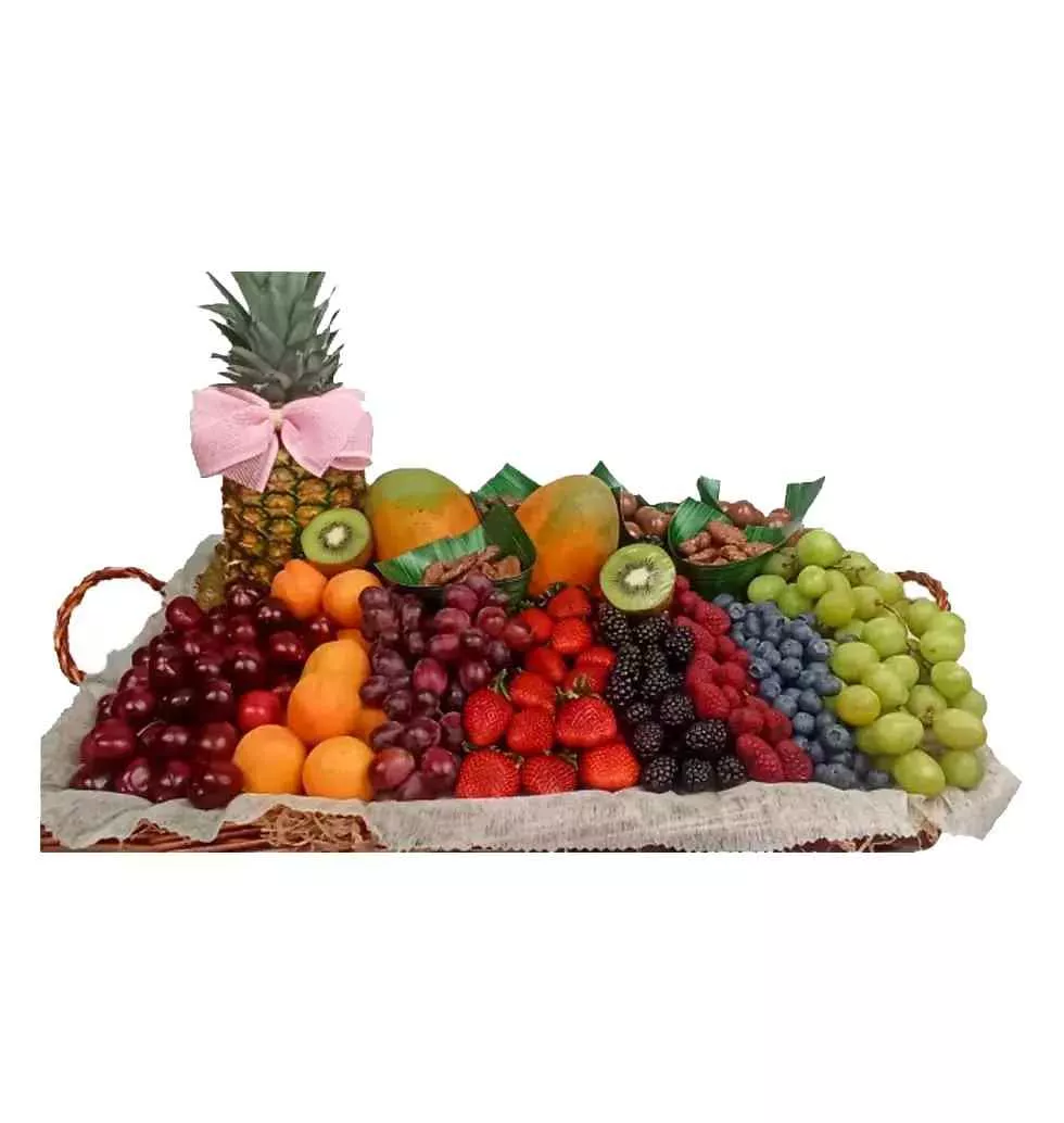 Wonderful Fruits and Chocolate Basket
