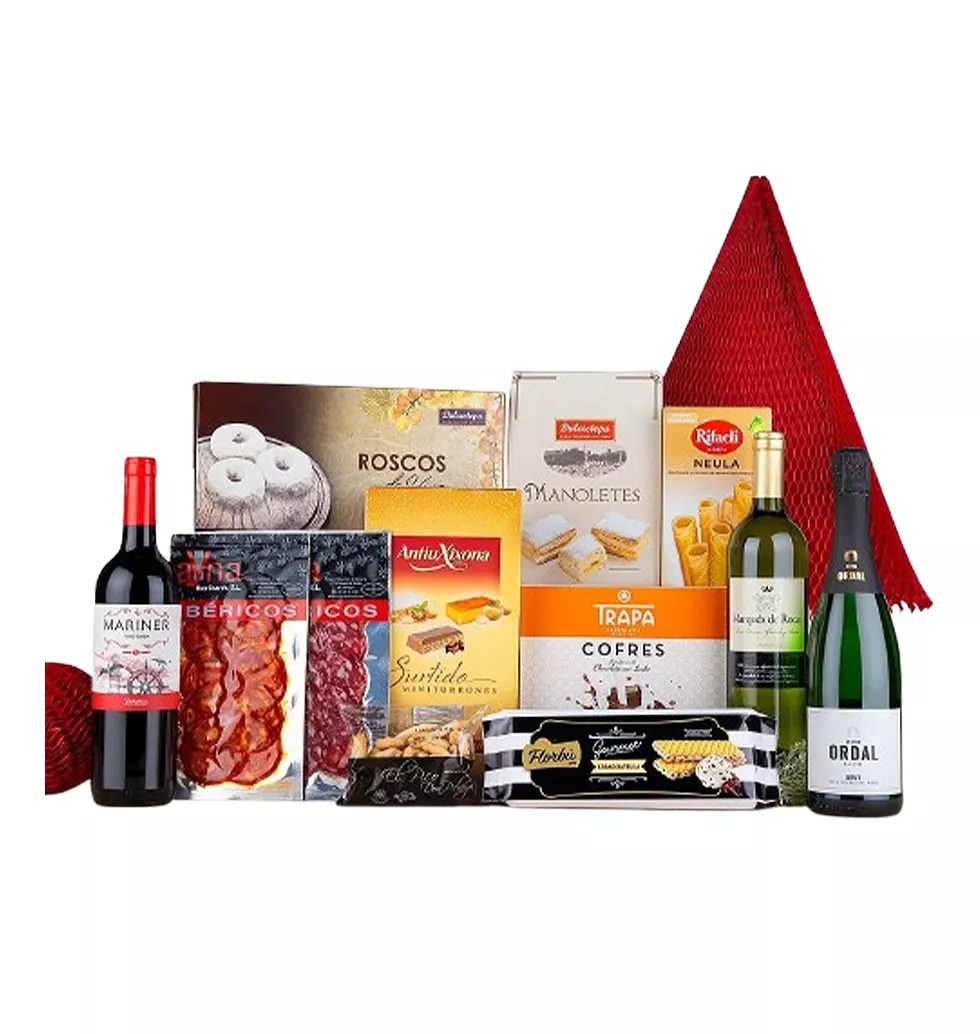 Luxury Wine & Gourmet Treats Hamper