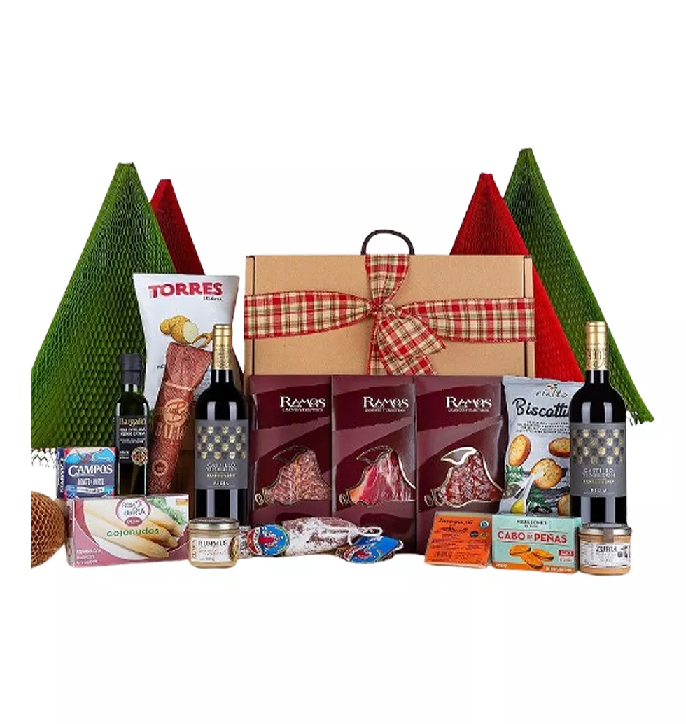 Gourmet Charcuterie and Wine Gift Set