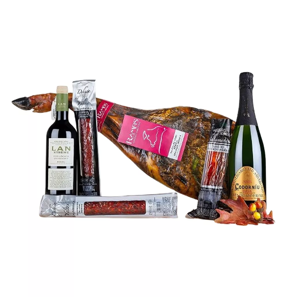 Luxury Cured Meats & Wine Collection