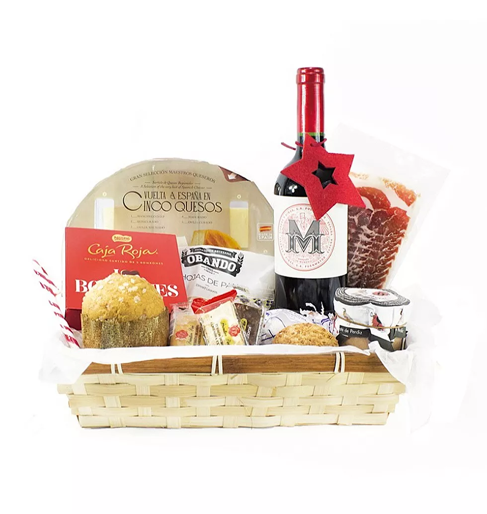 Joyful Holiday Treats Basket